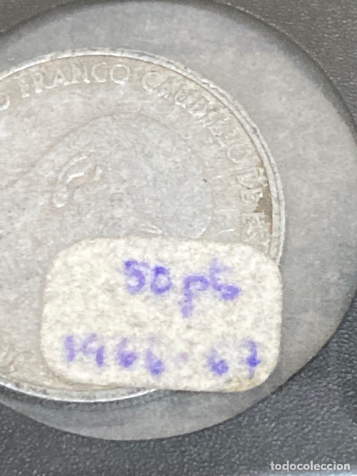 Monedas Franco: 30 monedas 50 c&eacute;ntimos 1966 E67 - Foto 4