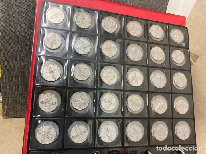 Monedas Franco: 30 monedas 50 c&eacute;ntimos 1966 E67 - Foto 5