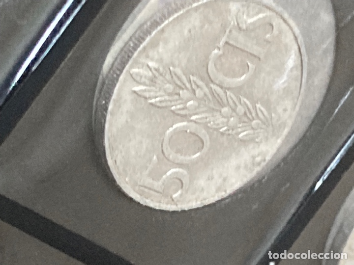 Monedas Franco: 30 monedas 50 c&eacute;ntimos 1966 E67 - Foto 8