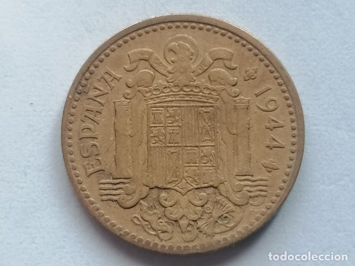 Monedas Franco: MONEDA 1 PESETA 1944 - Foto 2