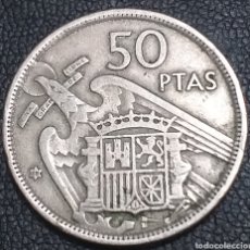 Monete Franco: ESPAÑA 50 PESETAS AÑO 1957 ESTRELLA 58. Lote 338965783