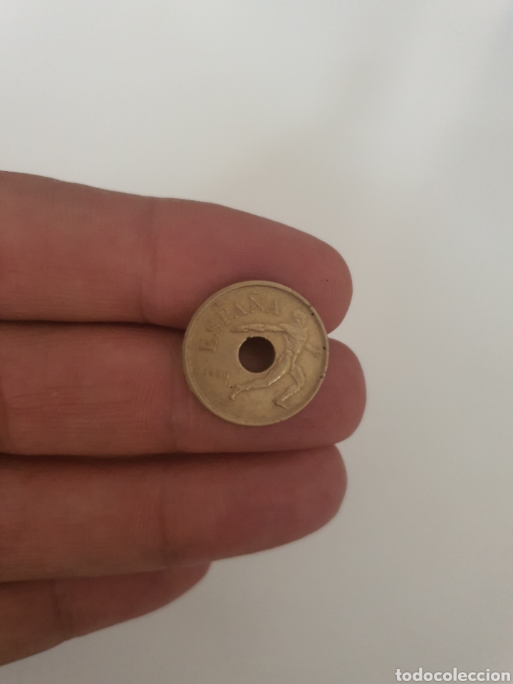 Monedas Franco: Moneda 25 pesetas olimpiadas 92 . - Foto 1