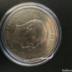 Monedas Franco: 100 PTAS. FRANCO, PLATA 925, PALO RECTO, 1966/1969. Lote 339443078