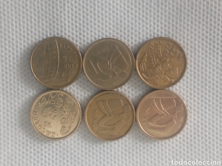 Monedas Franco: Espa&ntilde;a moneda 5 pesetas - Foto 1