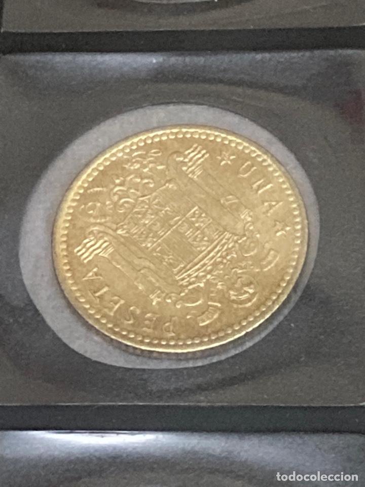 Monedas Franco: 30 monedas una pesetas 1966 E75 - Foto 6