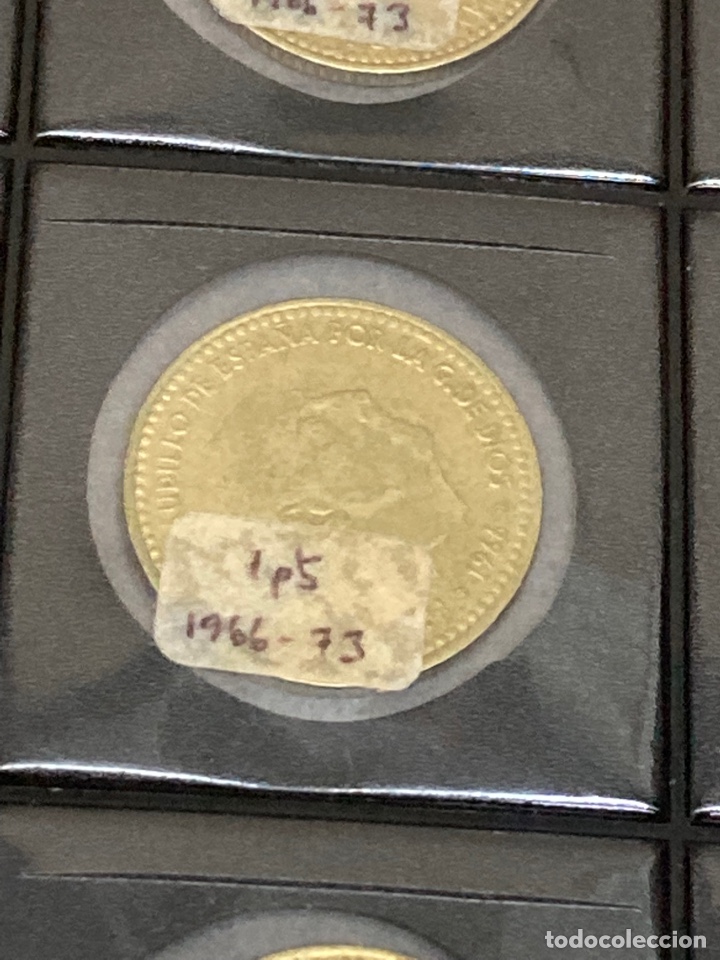 Monedas Franco: 30 monedas de una peseta 1966 E73 - Foto 2