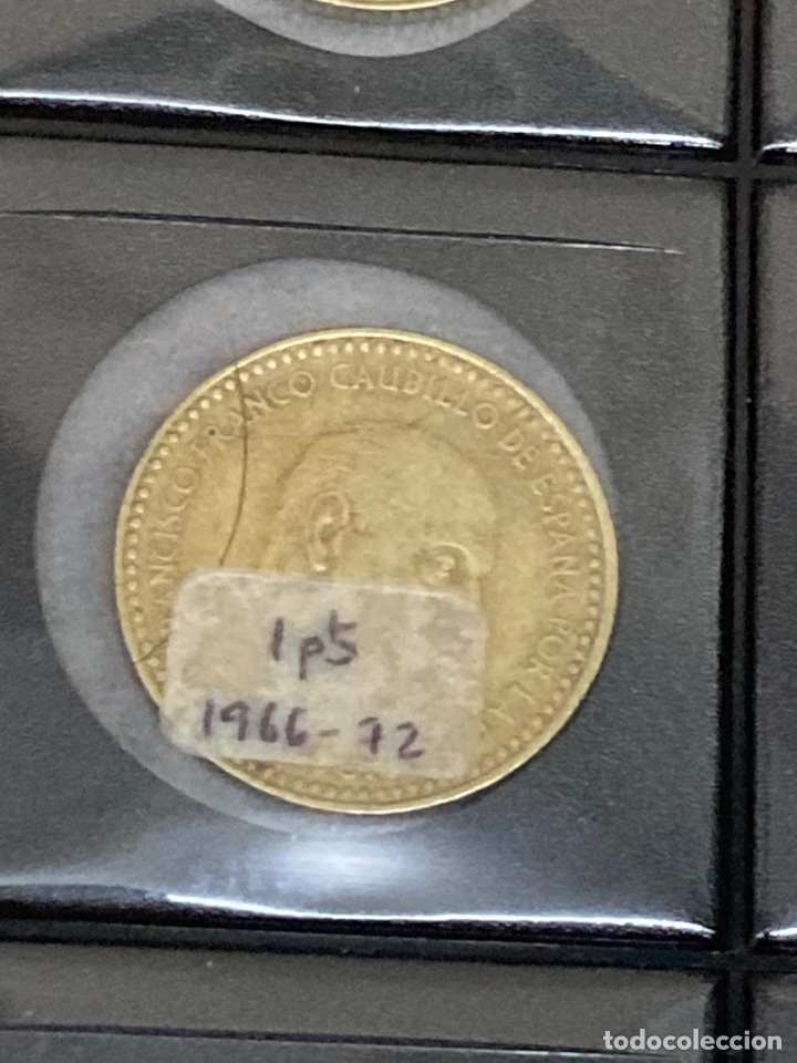 Monedas Franco: 30 monedas de una peseta 1966 E72 - Foto 2