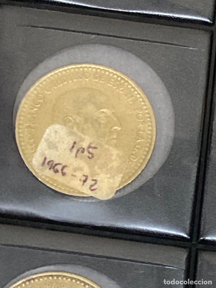 Monedas Franco: 30 monedas de una peseta 1966 E72 - Foto 4