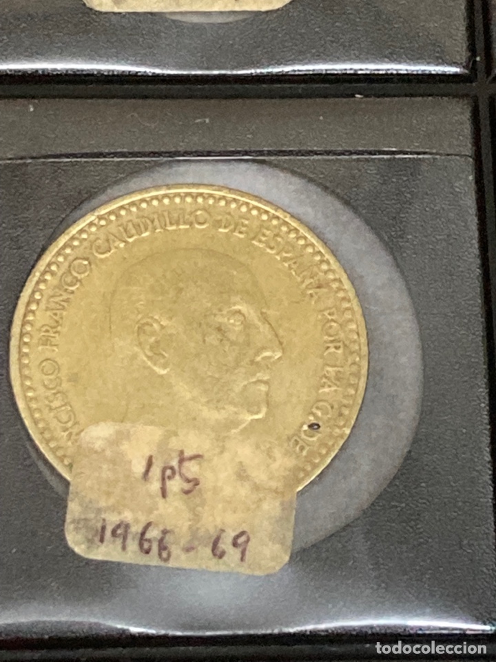 Monedas Franco: 30 monedas de una peseta 1966 E69 - Foto 2