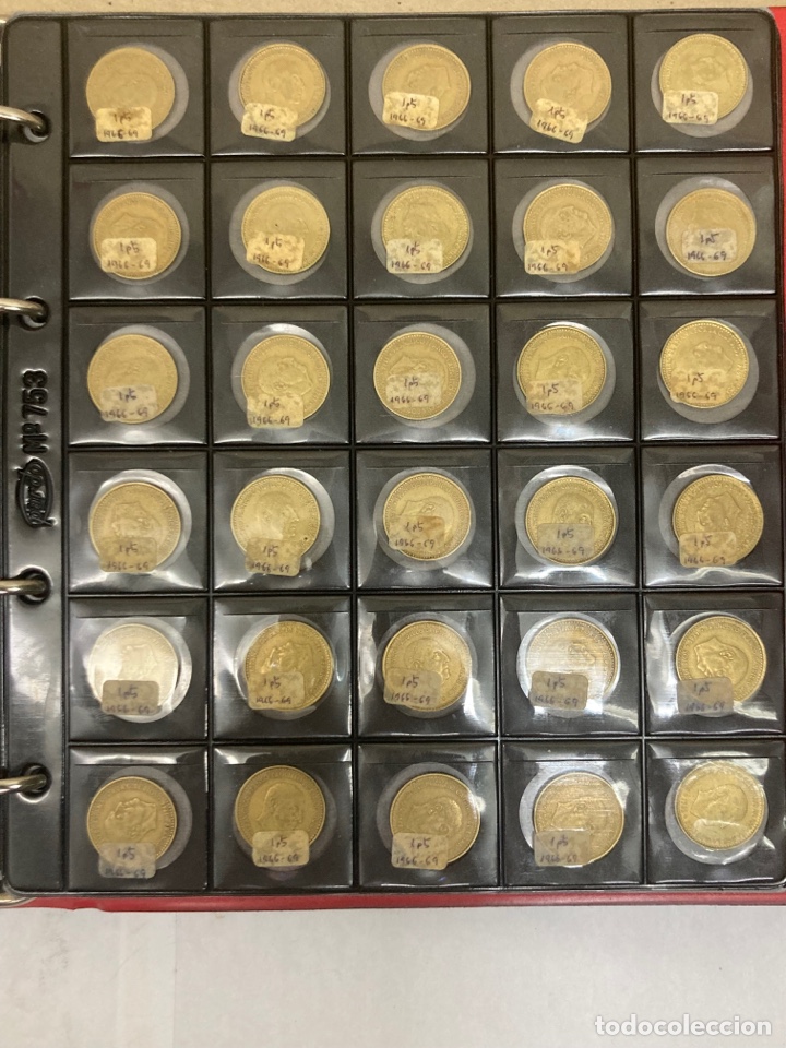 Monedas Franco: 30 monedas de una peseta 1966 E69 - Foto 1