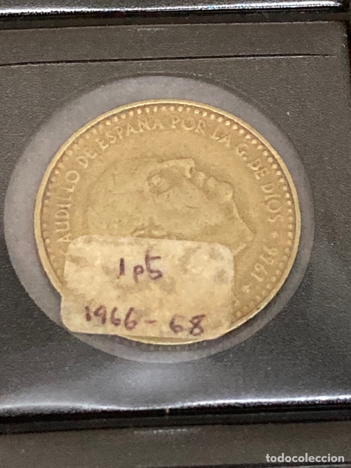 Monedas Franco: 30 monedas de una peseta 1966 E67 - Foto 2