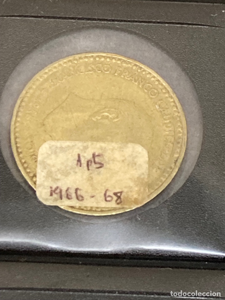 Monedas Franco: 30 monedas de una peseta 1966 E67 - Foto 3
