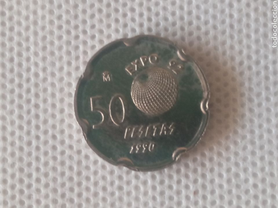 Monedas Franco: Espa&ntilde;a moneda 50 pesetas 1990 - Foto 2