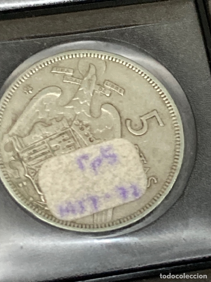 Monedas Franco: 30 monedas de 5 pesetas 1957 E72 - Foto 2