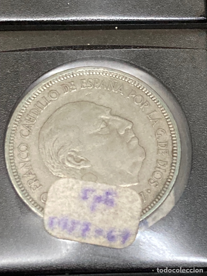 Monedas Franco: 30 monedas de 5 pesetas 1957 E68 E67 - Foto 2