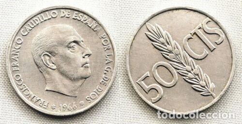 Monedas Franco: 50 CENTIMOS 1966 * 73. FRANCO - Foto 1