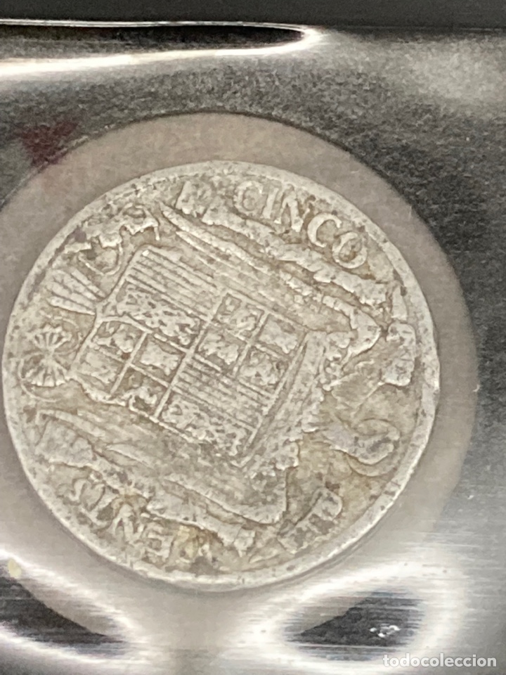 Monedas Franco: 15 monedas cinco cents 1945 - Foto 4