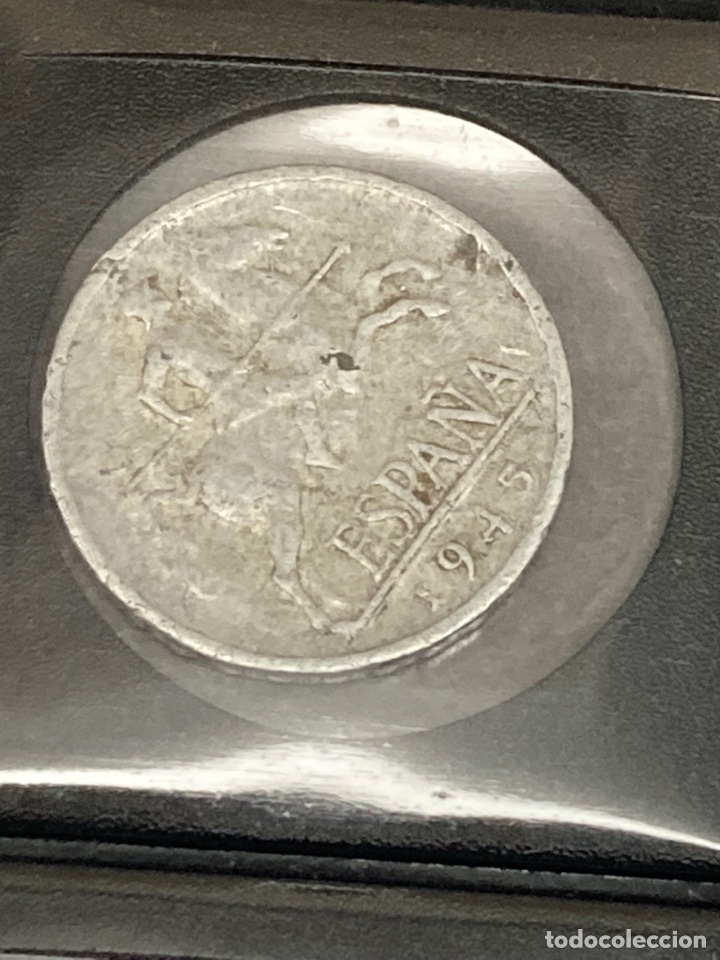Monedas Franco: 15 monedas cinco cents 1945 - Foto 7