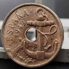 Monedas Franco: ESPAÑA ESTADO ESPAÑOL 50 CÉNTIMOS 1949* 19-56 - SIN CIRCULAR. 0009. Lote 344094543