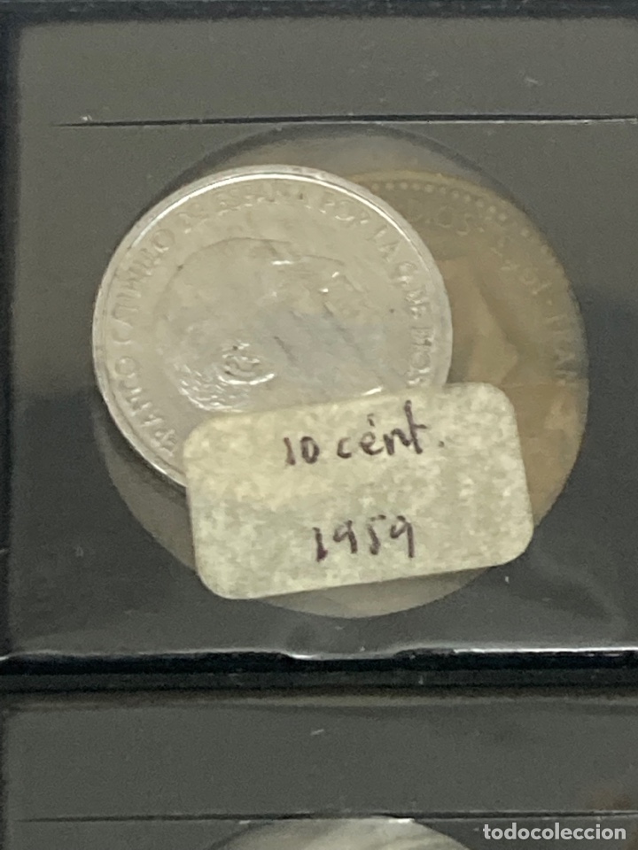 Monedas Franco: 30 monedas 10 c&eacute;ntimos 1959 - Foto 3