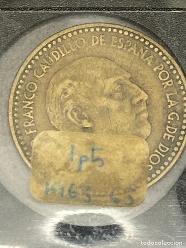 Monedas Franco: 30 monedas de una pesetas 1963 E63 - Foto 5