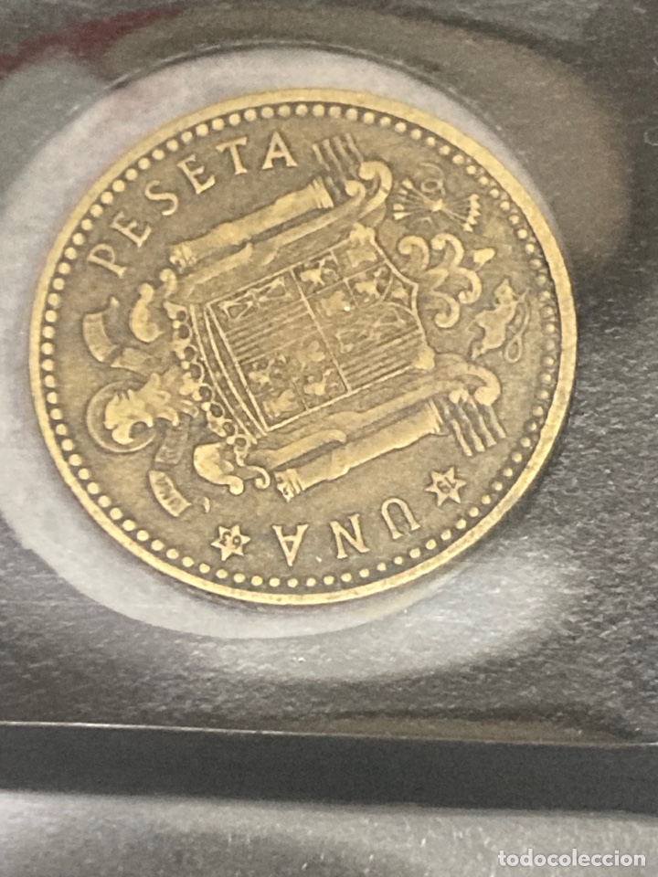 Monedas Franco: 30 monedas de una pesetas 1963 E63 - Foto 7