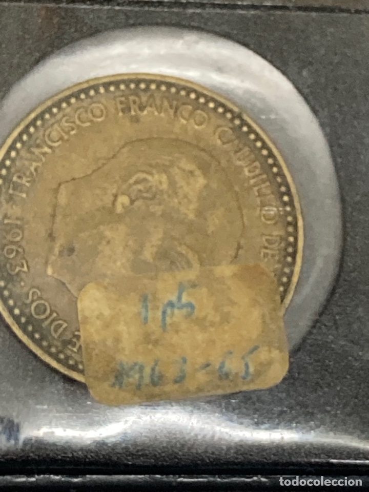 Monedas Franco: 30 monedas de una pesetas 1963 E65 - Foto 2