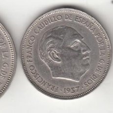 Monedas Franco: SERIE BA: 5, 25 Y 50 PESETAS 1957 * BA / I EXPOSICION IBEROAMERICANA DE NUMISMATICA