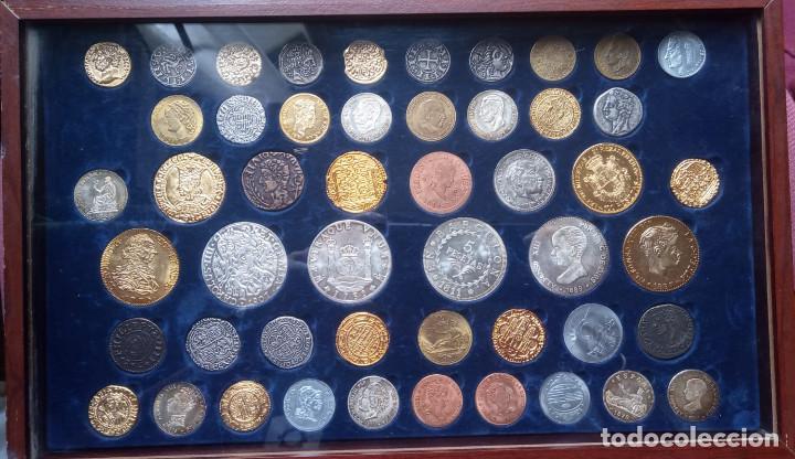 Monedas Franco: Colecci&oacute;n REPLICA de monedas de Espa&ntilde;a - Foto 1