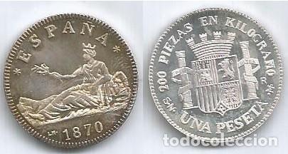 Monedas Franco: Colecci&oacute;n REPLICA de monedas de Espa&ntilde;a - Foto 18