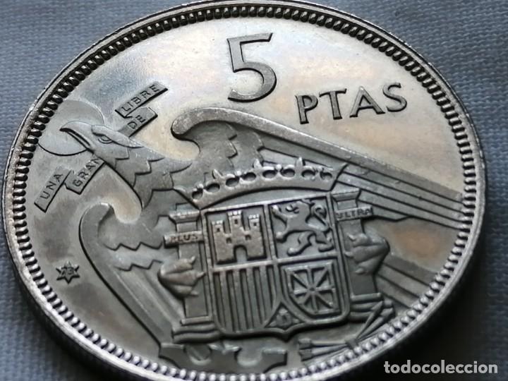 Monedas Franco: 5 PESETAS 1957/ 73 PROOF - Foto 8