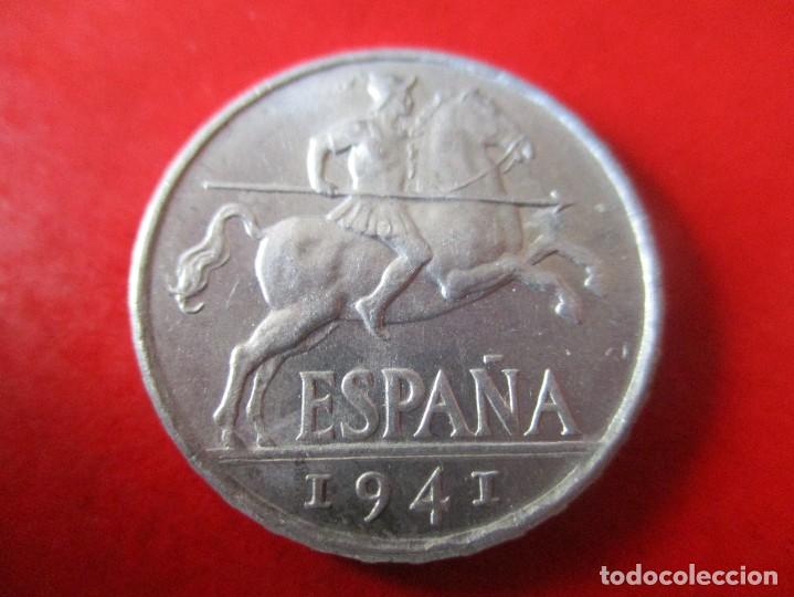 Monedas Franco: Estado Espa&ntilde;ol. 10 centimos 1941 - Foto 1