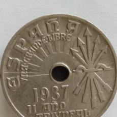 Monedas Franco: - ESPAÑA ESTADO ESPAÑOL 25 CÉNTIMOS 1937 AÑO TRIUNFAL (VIENA). EBC
