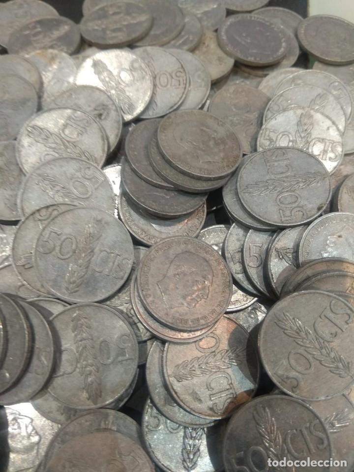 Monedas Franco: Monedas de 50 c&eacute;ntimos modelo 67 - Foto 2