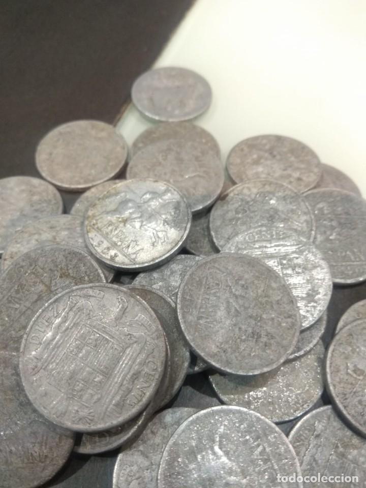 Monedas Franco: Monedas de 10 cent&iacute;mos, modelo 69 - Foto 2