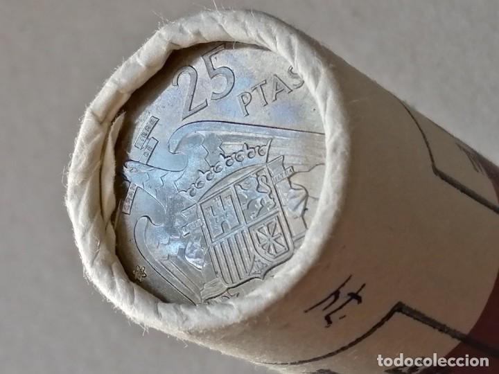 Monedas Franco: Cartucho 25 PESETAS 1957 / 74. - Foto 1