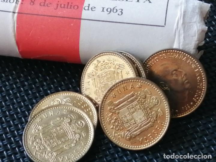 Monedas Franco: 1 PESETA 1966 / 73. SC. - Foto 3