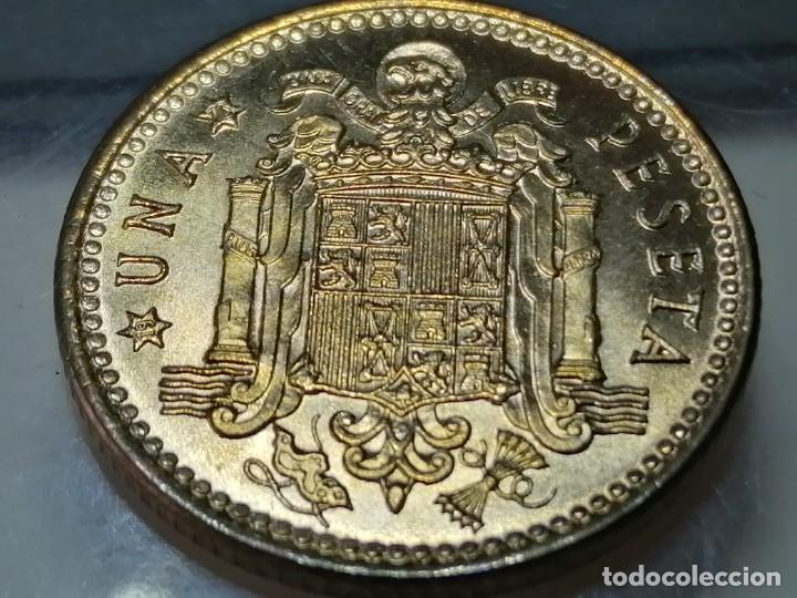 Monedas Franco: 1 PESETA 1966 / 73. SC. - Foto 7