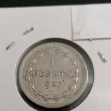 Monedas Franco: MONEDA ESPAÑA, 1 PESETA , 1937, GOBIERNO DE EUZKADI, LA GUERRA CIVIL. Lote 348376238