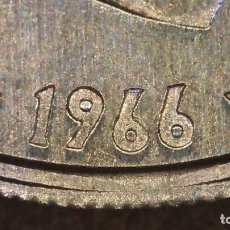 Monedas Franco: FRANCO- 50 CÉNTIMOS 1966*19-73/2, SOBREFECHA, SIN CIRCULAR, BRILLO ORIGINAL- VARIANTE. Lote 348546028