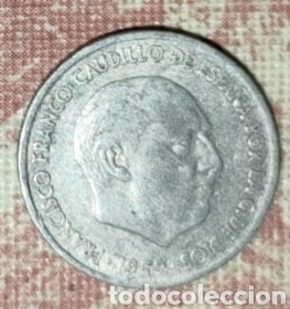 Monedas Franco: Moneda de 10 c&eacute;ntimos de peseta de 1959 - Foto 1