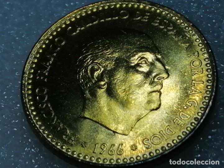 Monedas Franco: 1 PESETA 1966 /75 SC+ - Foto 4