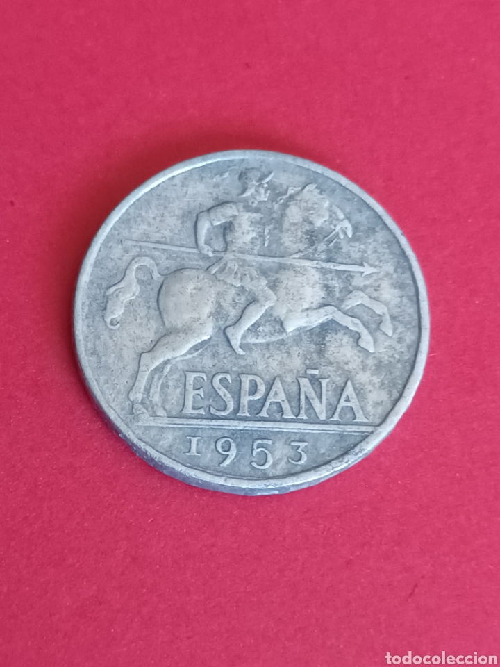 Monedas Franco: ESTADO ESPA&Ntilde;OL. 10 C&Eacute;NTIMOS DE 1953. - Foto 1