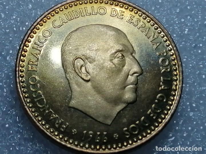 Monedas Franco: 1 PESETA 1966 / 74. PROOF. - Foto 2