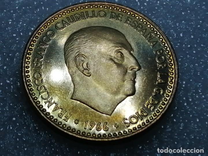 Monedas Franco: 1 PESETA 1966 / 74. PROOF. - Foto 4