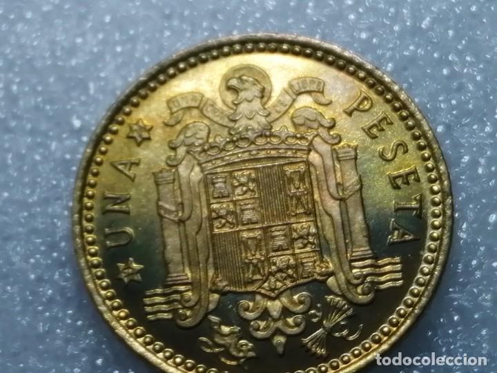 Monedas Franco: 1 PESETA 1966 / 74. PROOF. - Foto 5