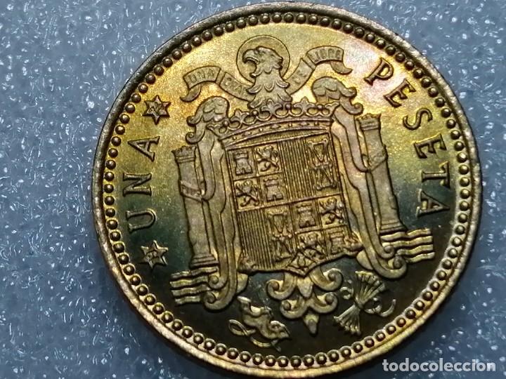 Monedas Franco: 1 PESETA 1966 / 74. PROOF. - Foto 8