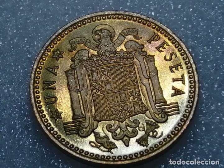 Monedas Franco: 1 PESETA 1966 / 74. PROOF. - Foto 11