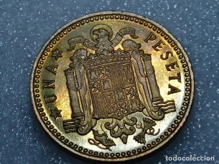 Monedas Franco: 1 PESETA 1966 / 74. PROOF. - Foto 12