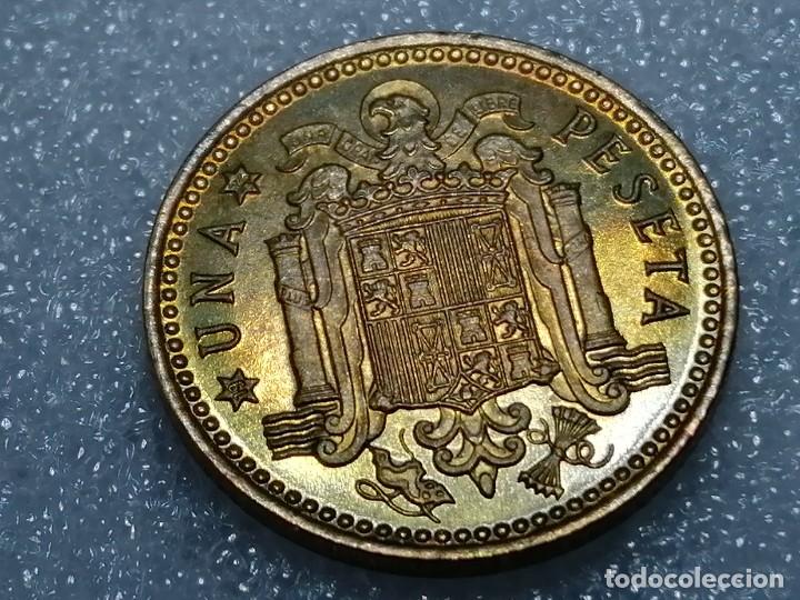Monedas Franco: 1 PESETA 1966 / 74. PROOF. - Foto 13